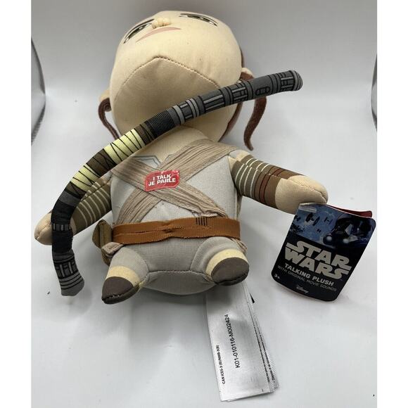 Disney STAR WARS REY Talking Plush 9" Toy Collectible Plush With Tags - Picture 2 of 9